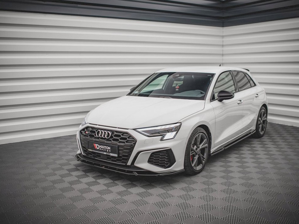 Maxton front splitter v3 audi s3/a3 s-line 8y 2 Maxton front splitter v3 audi s3/a3 s-line 8y - image 2
