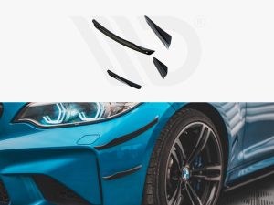 Maxton Front Bumper Wings (Canards) BMW M2 F87