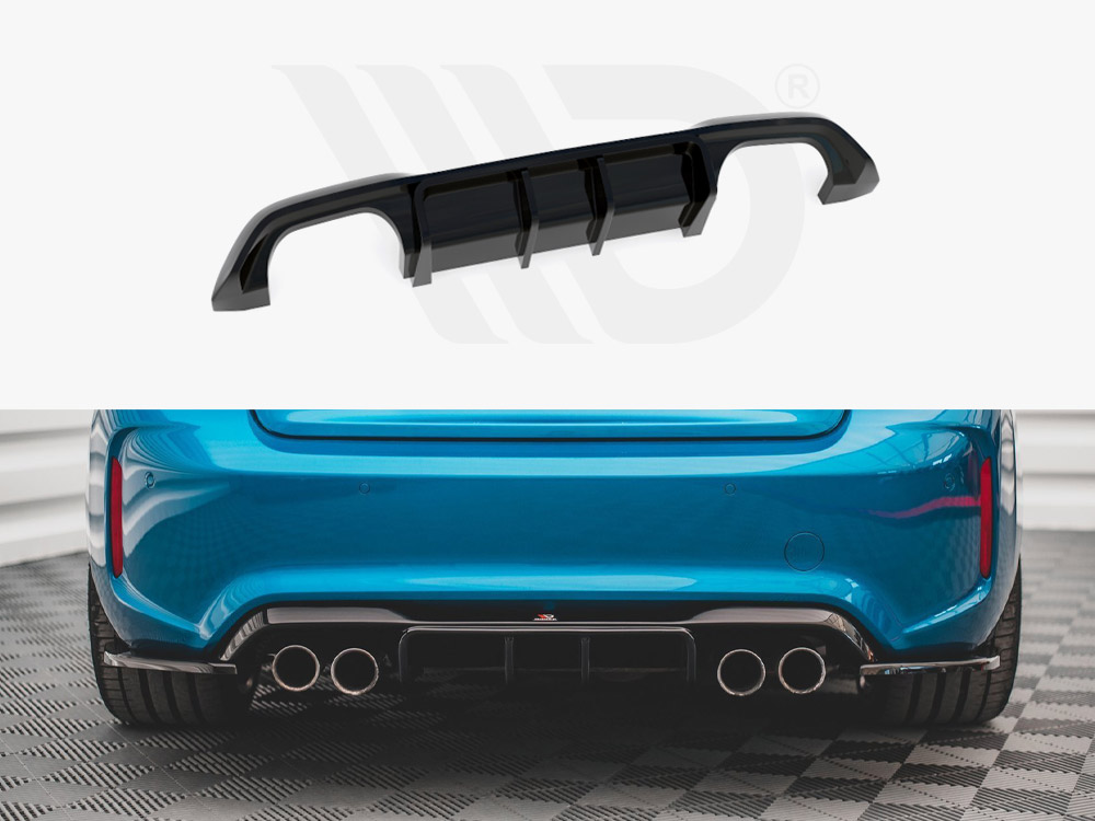 Maxton rear valance bmw m2 f87 (2016-2020) 1 Maxton rear valance bmw m2 f87 (2016-2020)