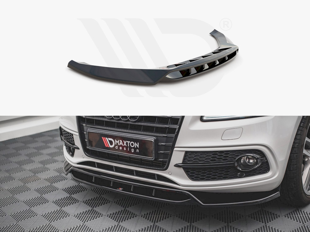 Maxton front splitter audi sq5 mk1 8r (2012-2017) 1 Maxton front splitter audi sq5 mk1 8r (2012-2017)