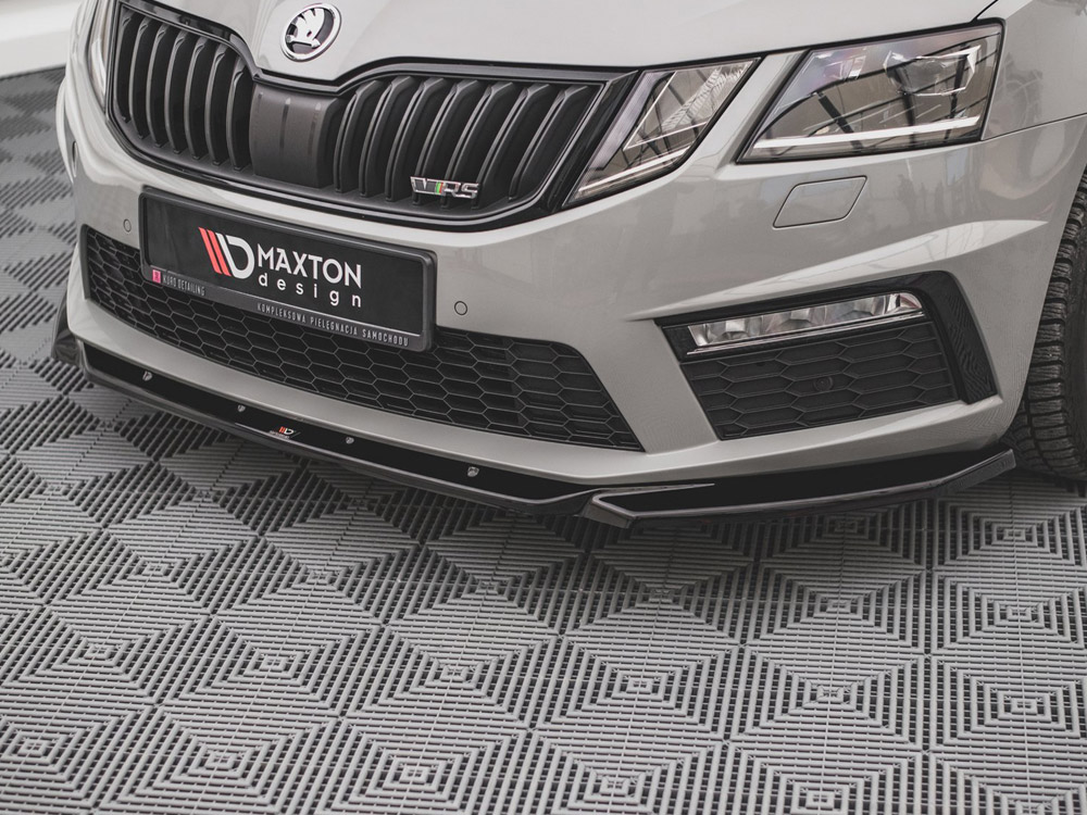 Maxton front splitter v3 skoda octavia rs mk3 facelift models (2016-2019) 3 Maxton front splitter v3 skoda octavia rs mk3 facelift models (2016-2019) - image 3