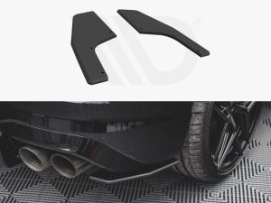 Maxton Street Pro Rear Side Splitters VW Golf R Mk8