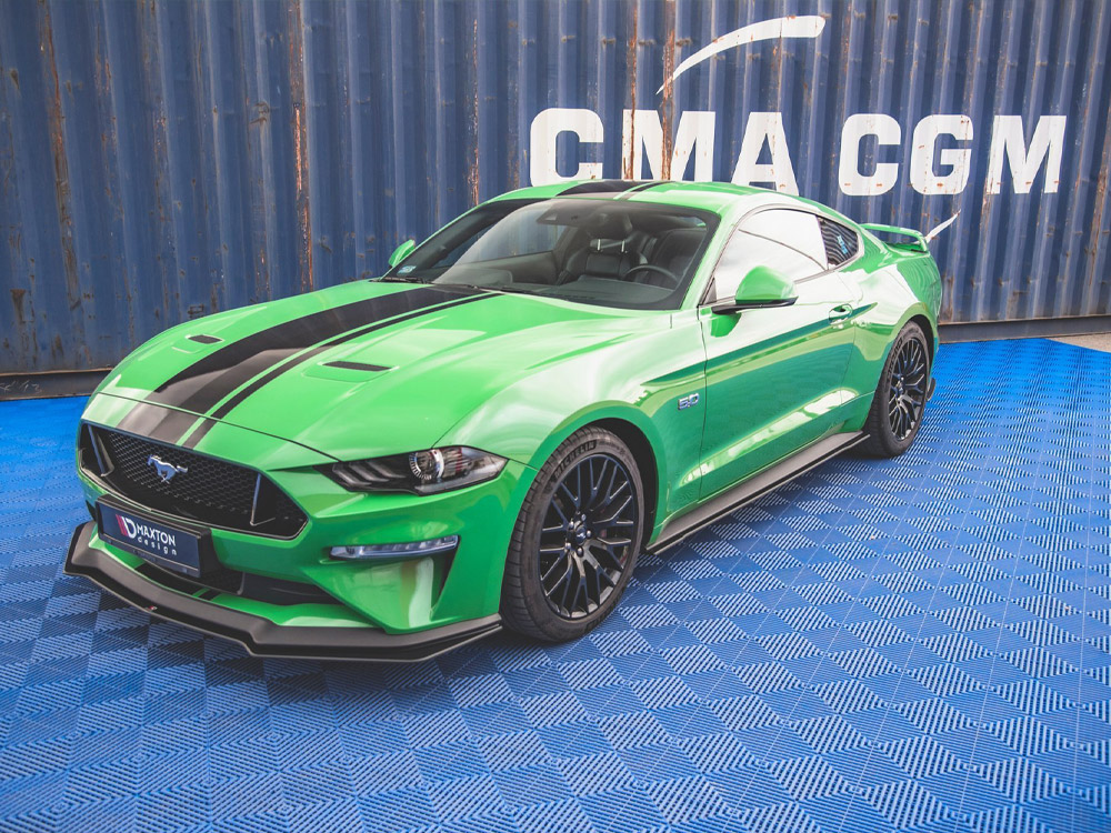 Maxton side skirts diffusers v1 ford mustang gt mk6 facelift models 2 Maxton side skirts diffusers v1 ford mustang gt mk6 facelift models - image 2