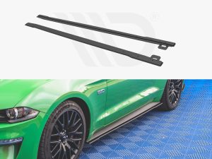 Maxton Side Skirts Diffusers V1 Ford Mustang GT Mk6 Facelift Models