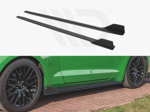 Maxton Side Skirts Diffusers V2 Ford Mustang GT Mk6 Facelift Models (2017+)