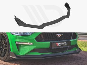 Maxton Street Pro Front Splitter V2 Ford Mustang GT Mk6 Facelift Models (2017+)