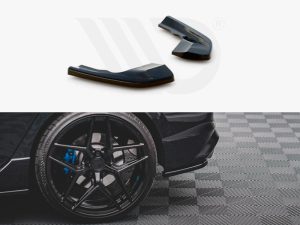 Maxton Rear Side Splitters V1 Volkswagen Golf R Mk8