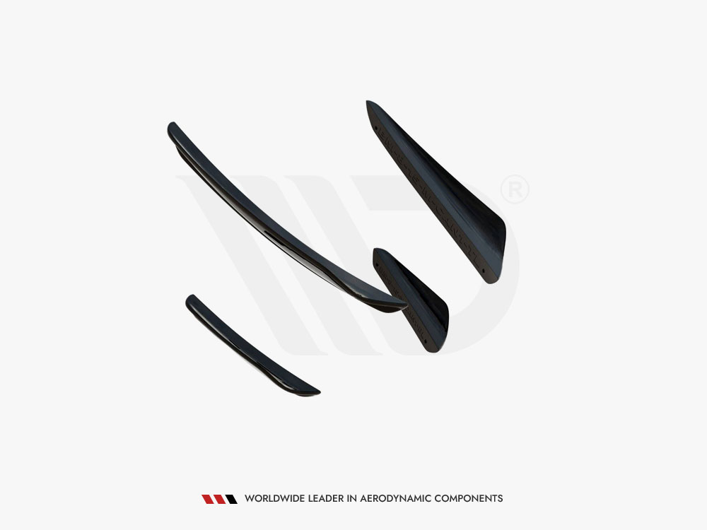 Maxton front bumper wings (canards) bmw m8 gran coupe f93 / coupe f92 6 Maxton front bumper wings (canards) bmw m8 gran coupe f93 / coupe f92 - image 6