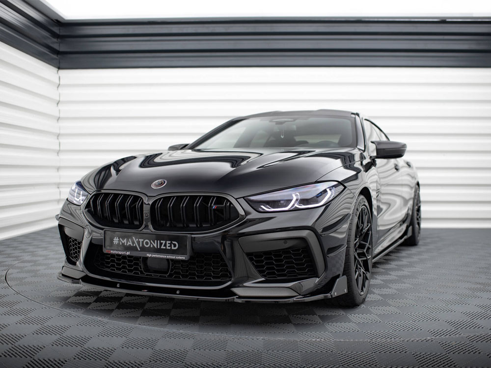 Maxton front splitter v1 + flaps bmw m8 gran coupe f93 / coupe f92 2 Maxton front splitter v1 + flaps bmw m8 gran coupe f93 / coupe f92 - image 2