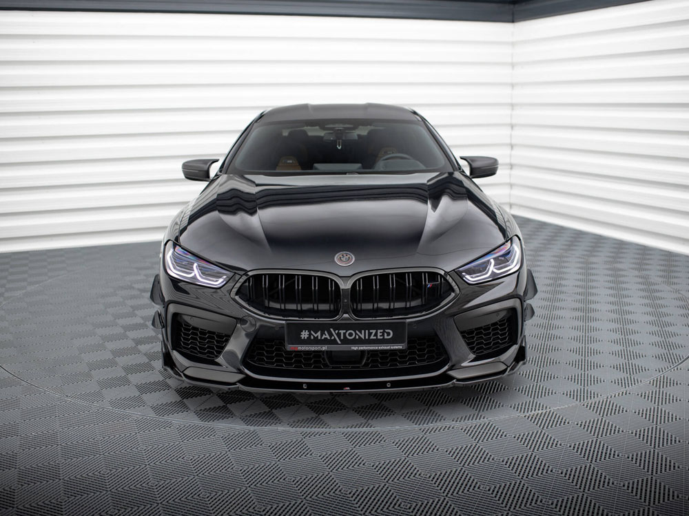 Maxton front splitter v1 + flaps bmw m8 gran coupe f93 / coupe f92 3 Maxton front splitter v1 + flaps bmw m8 gran coupe f93 / coupe f92 - image 3