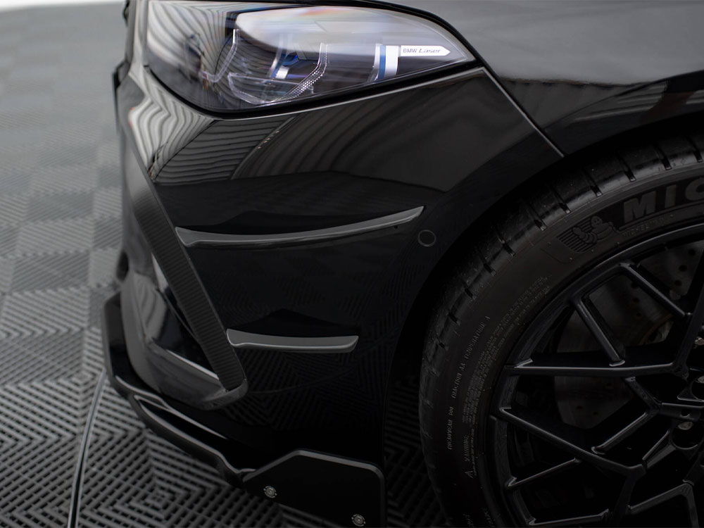 Maxton front bumper wings (canards) bmw m8 gran coupe f93 / coupe f92 4 Maxton front bumper wings (canards) bmw m8 gran coupe f93 / coupe f92 - image 4