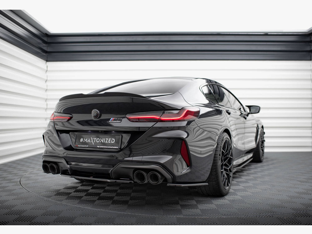 Maxton central rear splitter bmw m8 gran coupe f93 2 Maxton central rear splitter bmw m8 gran coupe f93 - image 2