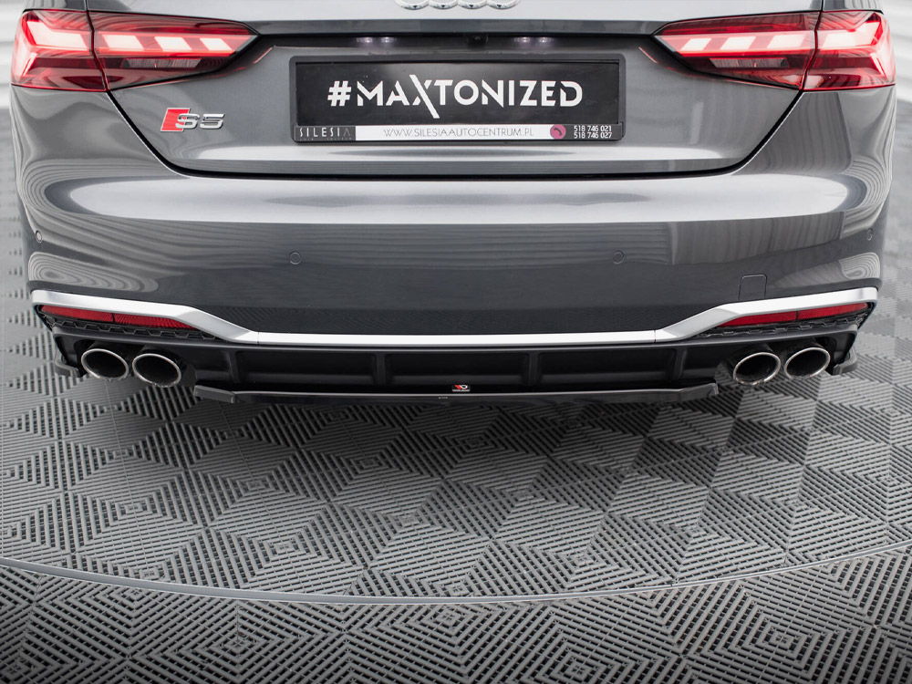 Maxton central rear splitter audi s5 sportback/coupe f5 facelift models 3 Maxton central rear splitter audi s5 sportback/coupe f5 facelift models - image 3