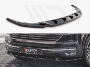 Maxton Front Splitter V2 VW T6 Facelift Models (2019+)
