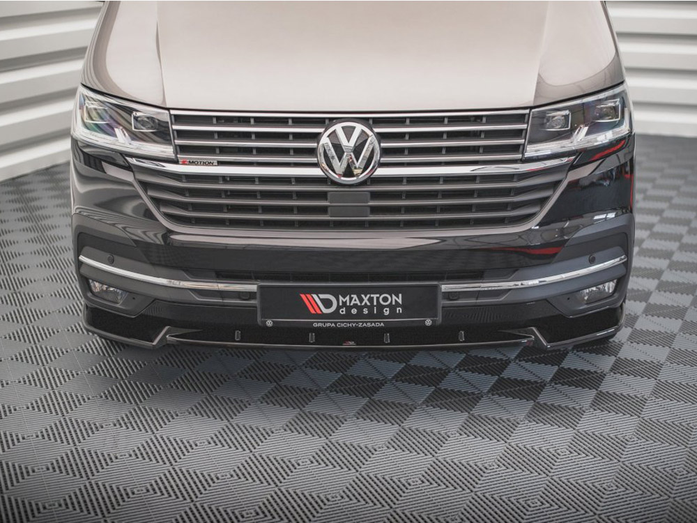 Maxton front splitter v1 vw t6 facelift models (2019+) 3 Maxton front splitter v1 vw t6 facelift models (2019+) - image 3