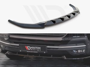 Maxton Front Splitter V1 VW T6 Facelift Models (2019+)