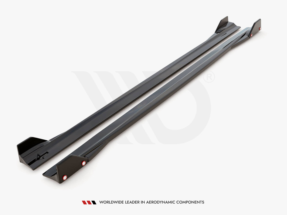 Maxton side skirts diffusers v2 + flaps mercedes-amg a45 s 4 Maxton side skirts diffusers v2 + flaps mercedes-amg a45 s - image 4