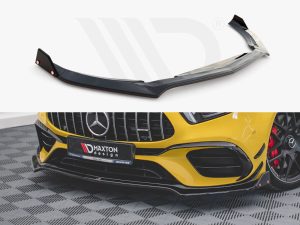 Maxton Front Splitter V3 + Flaps Mercedes-AMG A 45 S Aero Pack W177
