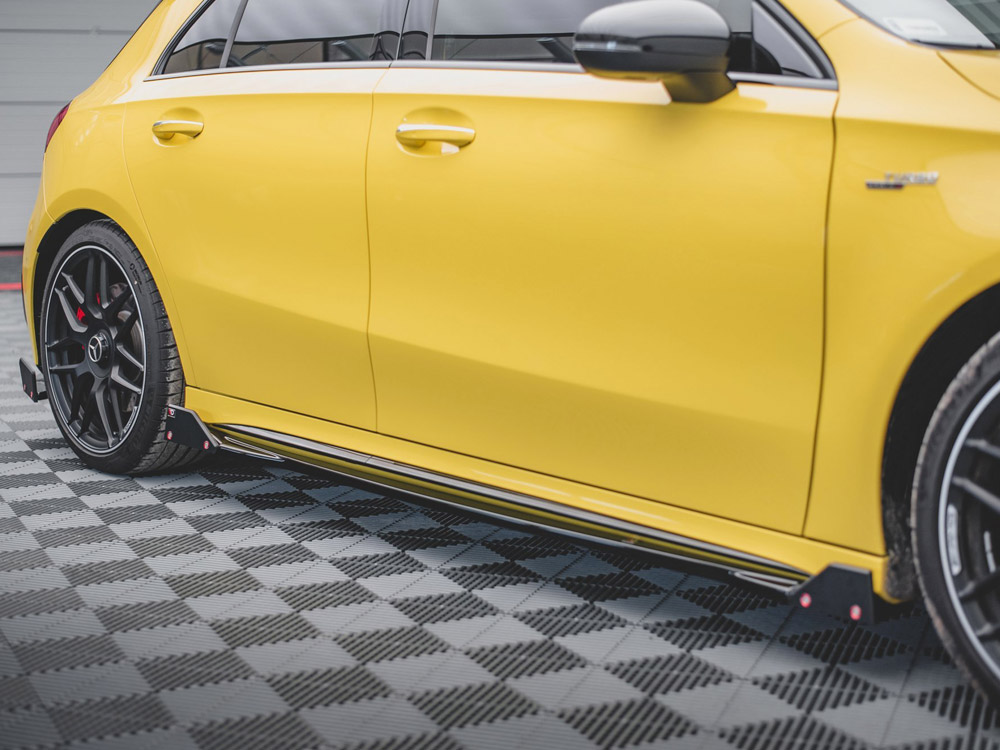 Maxton side skirts diffusers v2 + flaps mercedes-amg a45 s 3 Maxton side skirts diffusers v2 + flaps mercedes-amg a45 s - image 3