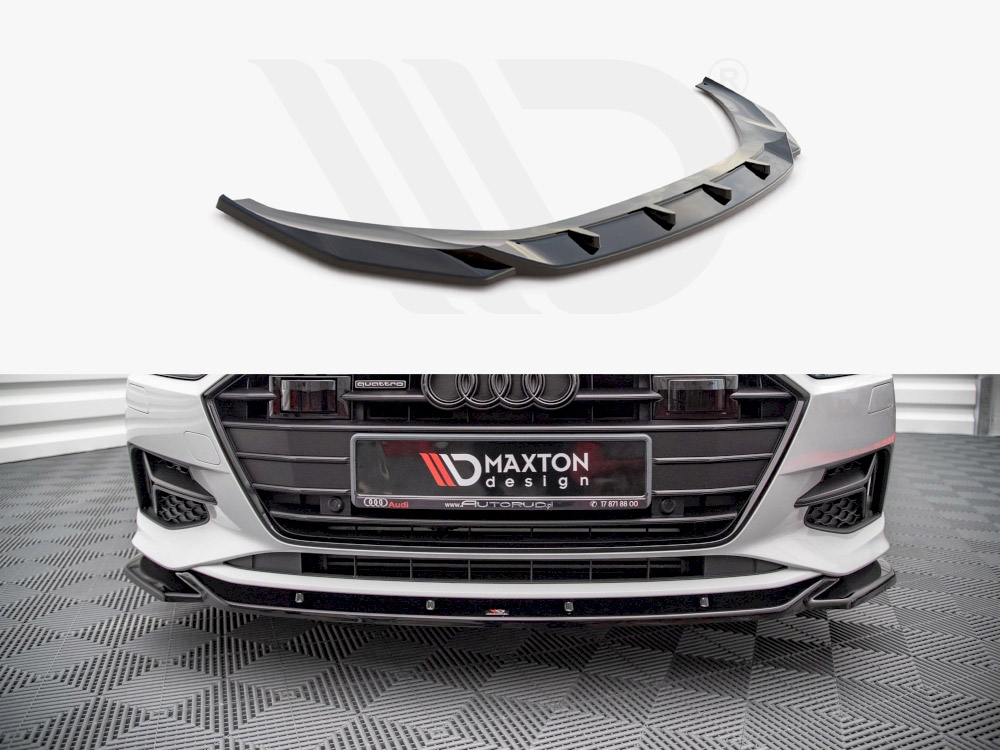 Maxton front splitter v1 audi a7 c8 1 Maxton front splitter v1 audi a7 c8