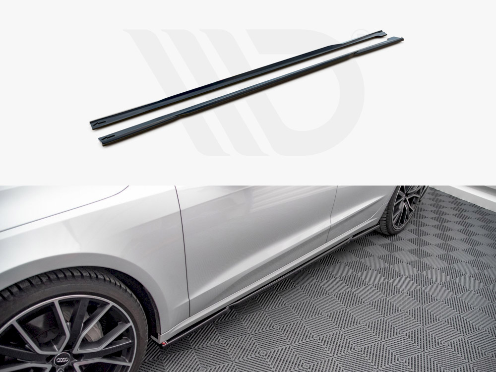 Maxton side skirts diffusers audi a7 c8 (2018+) 1 Maxton side skirts diffusers audi a7 c8 (2018+)