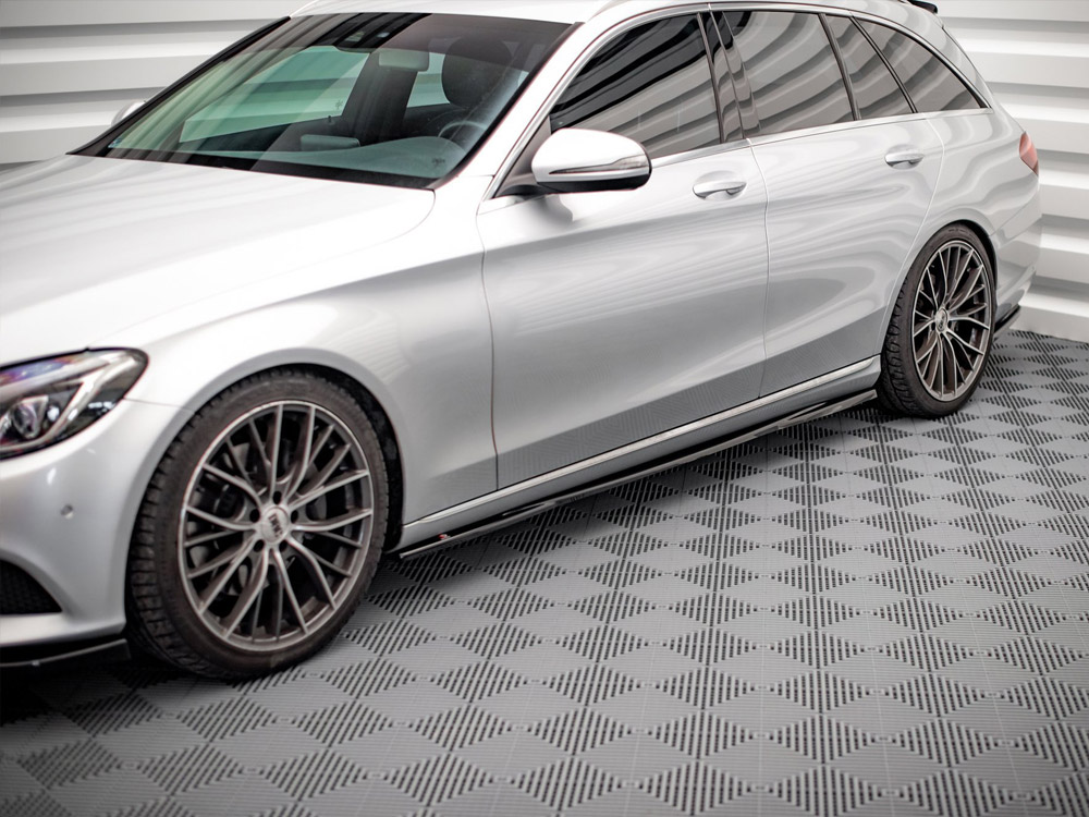 Maxton side skirts diffusers mercedes c-class w205 (2014-2018) 3 Maxton side skirts diffusers mercedes c-class w205 (2014-2018) - image 3