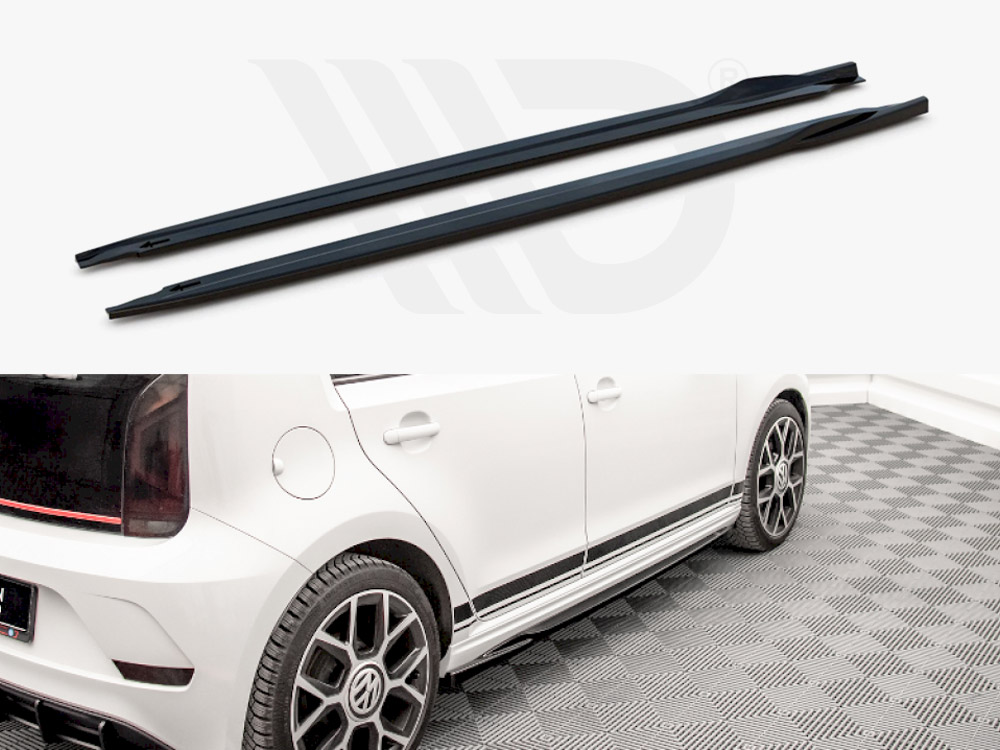Maxton side skirts diffusers vw up gti (2018+) 1 Maxton side skirts diffusers vw up gti (2018+)