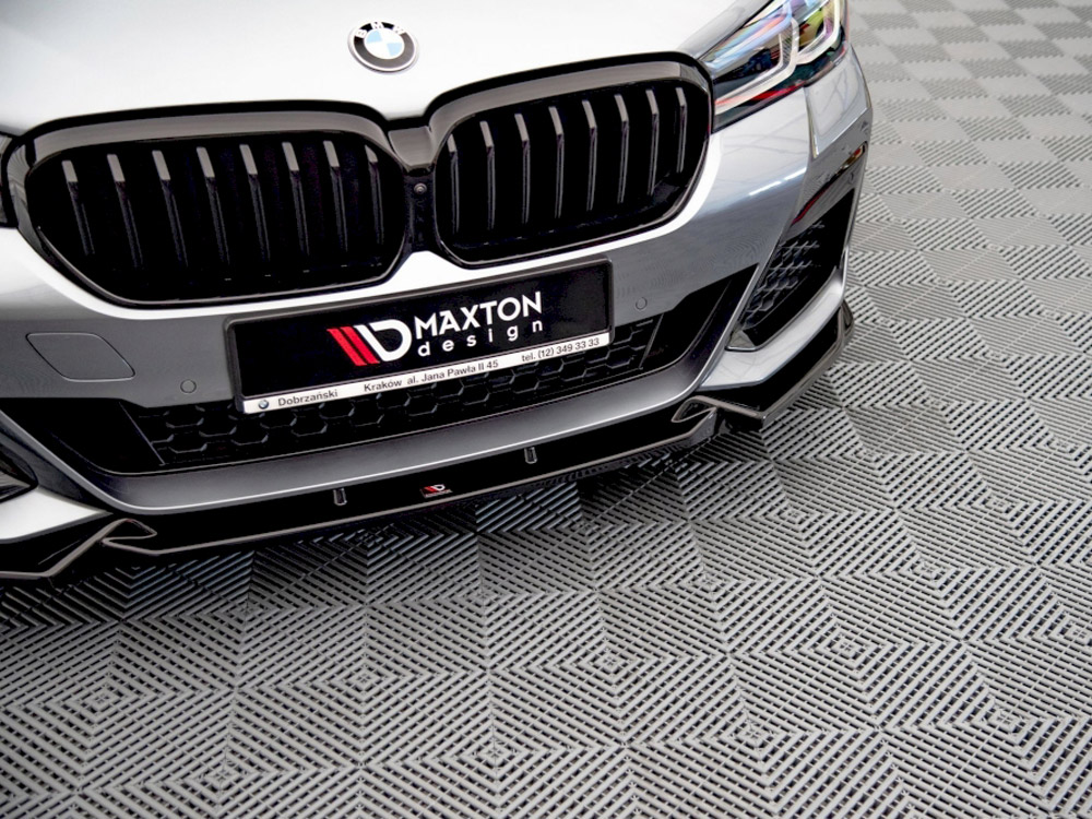 Maxton front splitter v1 bmw 5 series g30 facelift models m-pack 3 Maxton front splitter v1 bmw 5 series g30 facelift models m-pack - image 3