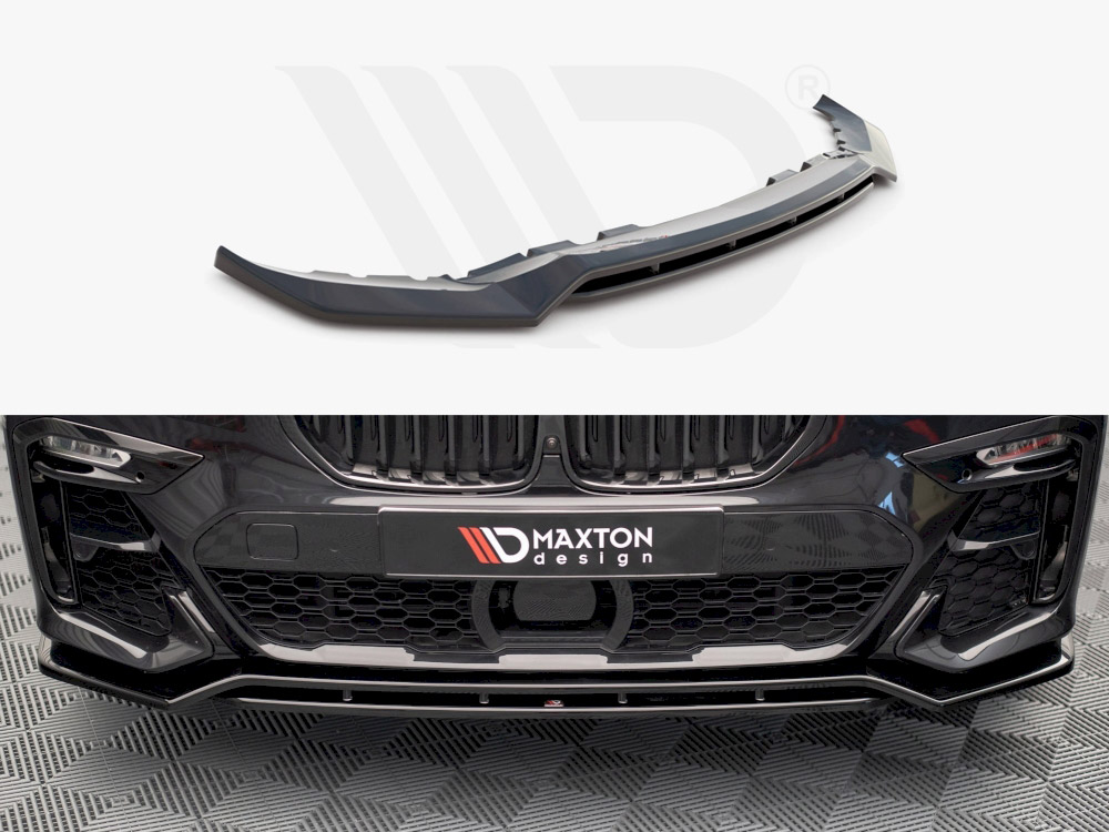 Maxton front splitter v1 bmw x7 m-pack g07 1 Maxton front splitter v1 bmw x7 m-pack g07