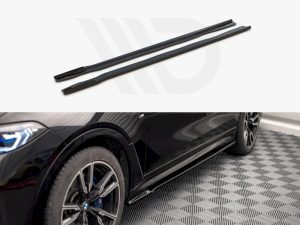 Maxton Side Skirts Diffusers BMW X7 M-Pack G07