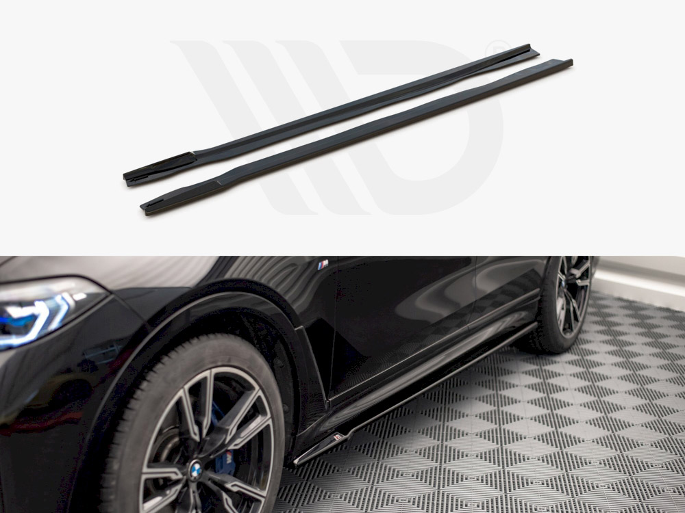 Maxton side skirts diffusers bmw x7 m-pack g07 1 Maxton side skirts diffusers bmw x7 m-pack g07