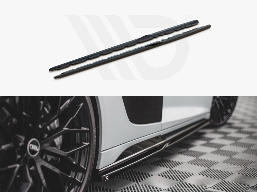 Maxton side skirts diffusers v1 audi r8 mk2 facelift models 1 Maxton side skirts diffusers v1 audi r8 mk2 facelift models