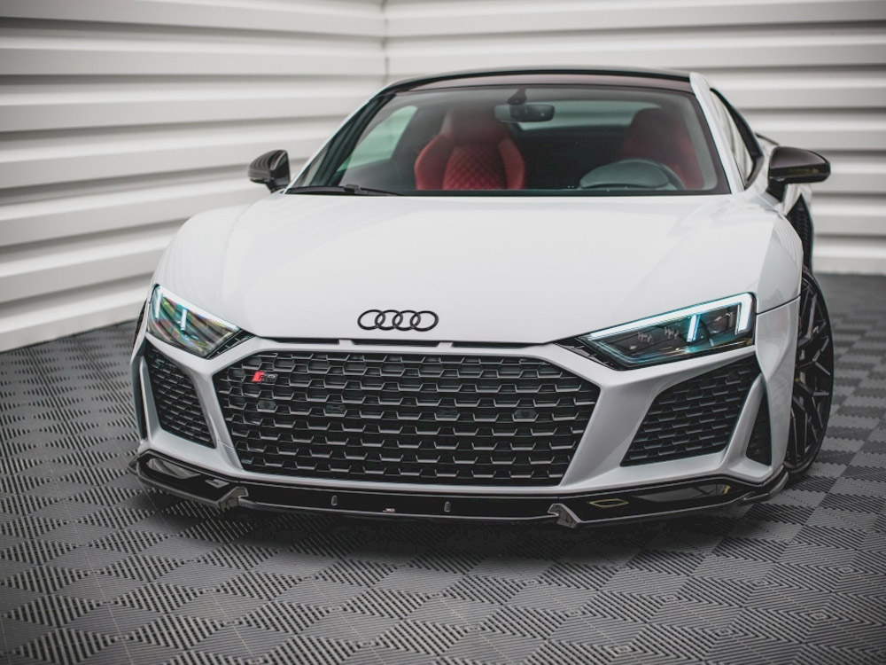 Maxton front splitter v1 audi r8 mk2 facelift models 3 Maxton front splitter v1 audi r8 mk2 facelift models - image 3