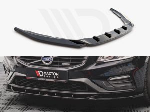 Maxton Front Splitter V2 Volvo S60 R-Design Mk2 (2014-2018)