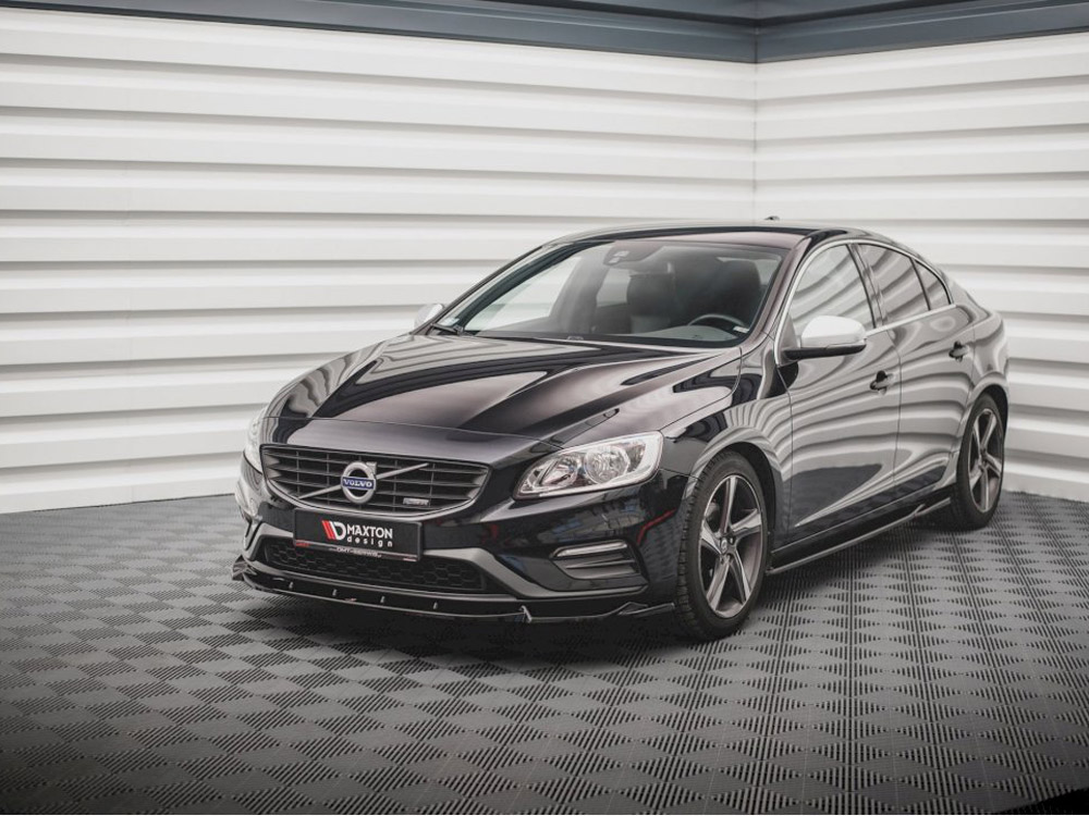 Maxton front splitter v1 volvo s60 r-design mk2 (2014-2018) 2 Maxton front splitter v1 volvo s60 r-design mk2 (2014-2018) - image 2