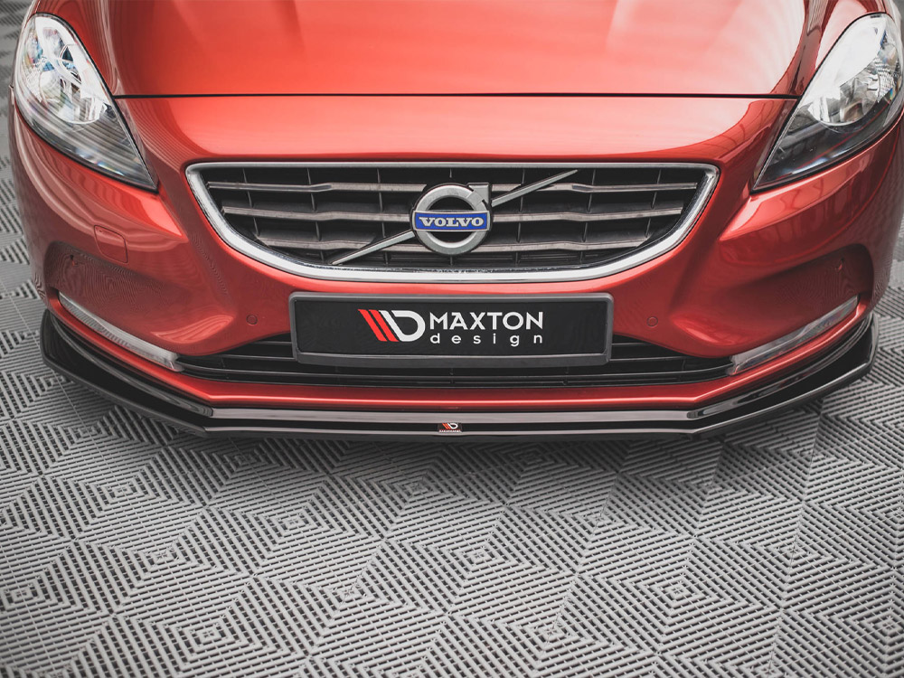 Maxton front splitter volvo v40 (2012-2019) 3 Maxton front splitter volvo v40 (2012-2019) - image 3