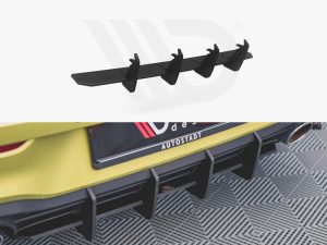 Maxton Street Pro Rear Diffuser V2 for Volkswagen Golf Mk8 GTI Clubsport