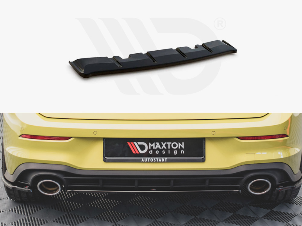 Maxton central rear splitter vw golf mk8 gti clubsport (2020+) 1 Maxton central rear splitter vw golf mk8 gti clubsport (2020+)