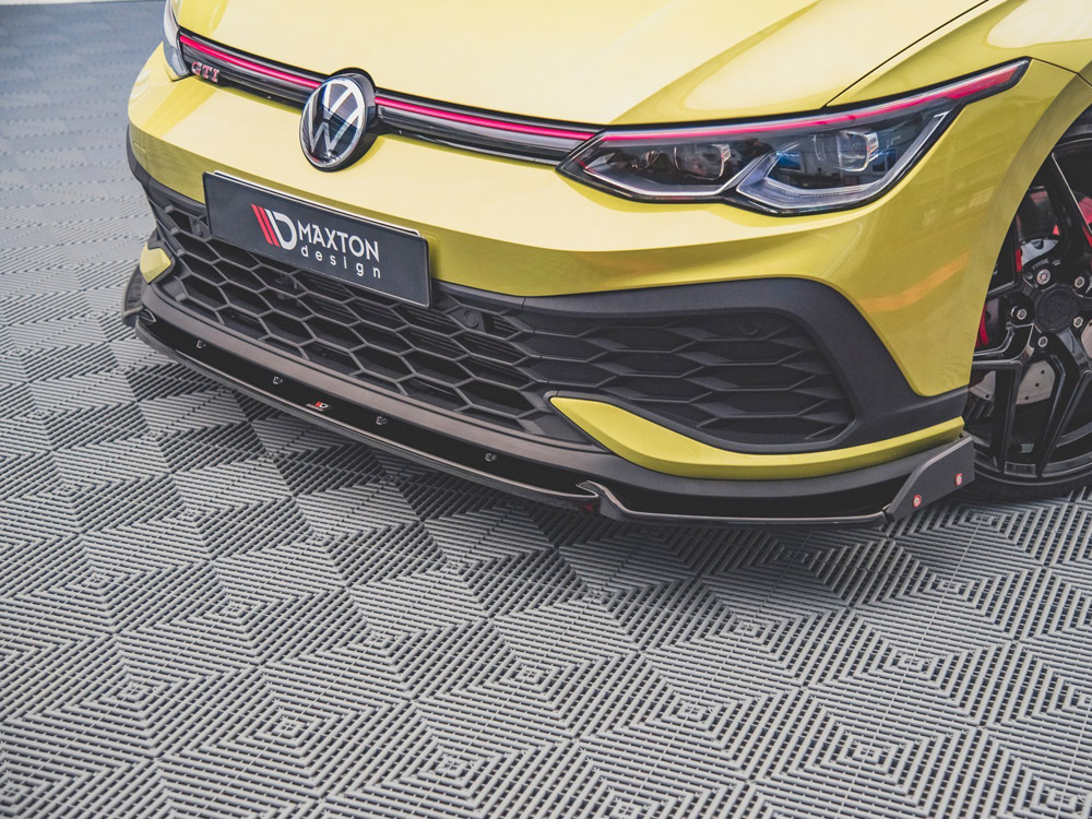 Maxton front splitter v1 + flaps for vw golf mk8 gti clubsport 3 Maxton front splitter v1 + flaps for vw golf mk8 gti clubsport - image 3