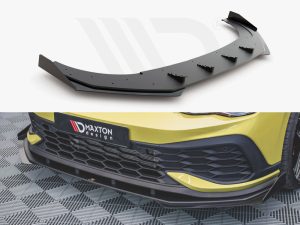 Maxton Street Pro Front Splitter + Flaps VW Golf Mk8 GTI Clubsport