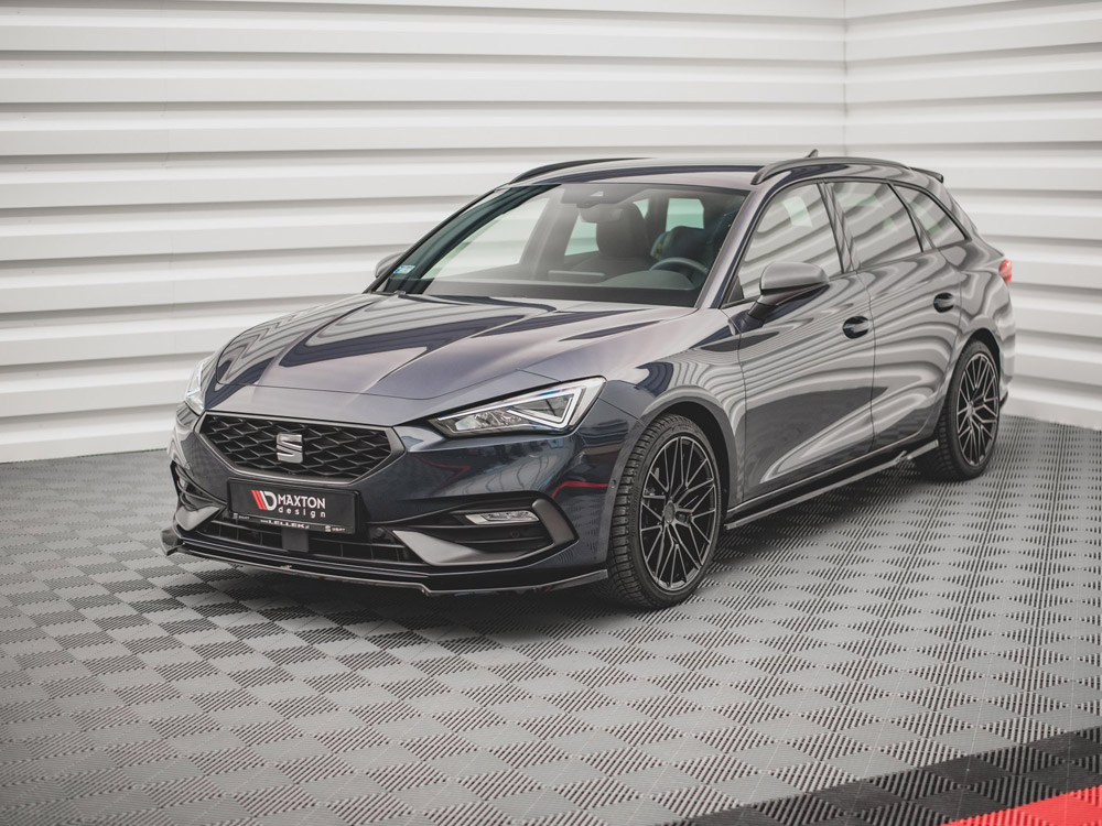 Maxton front splitter v4 seat leon fr mk4 2 Maxton front splitter v4 seat leon fr mk4 - image 2