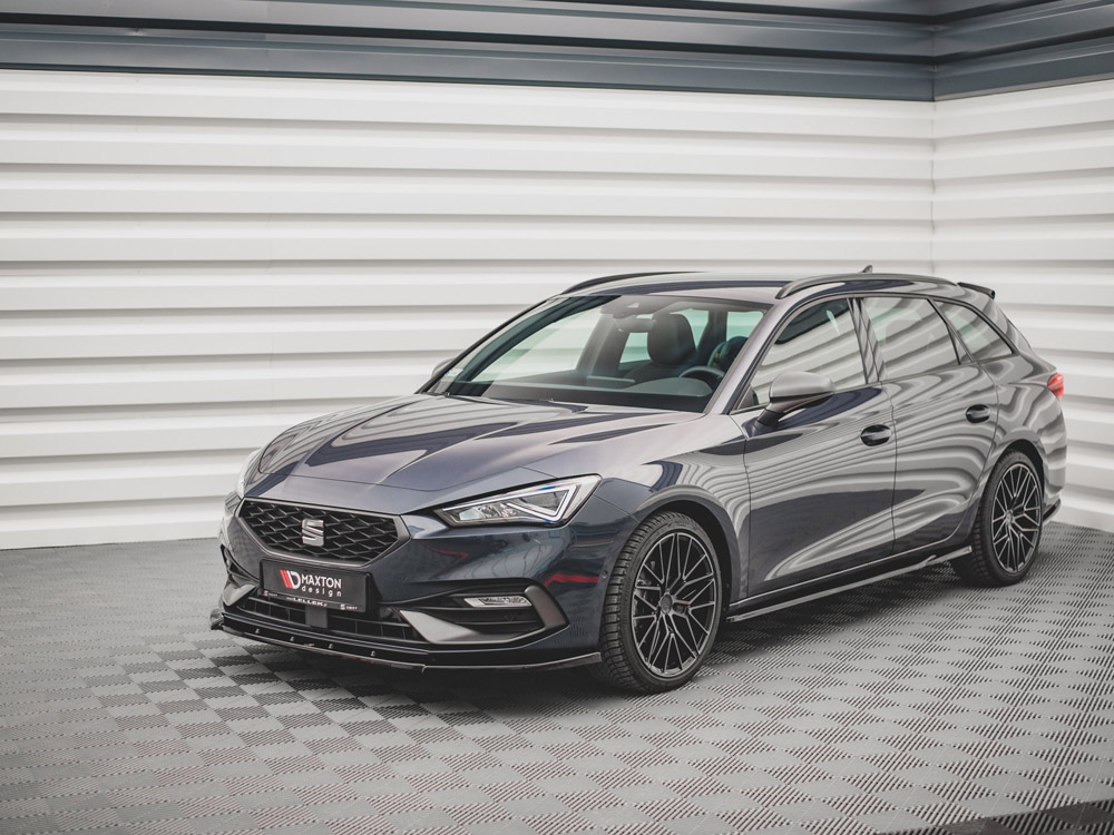 Maxton front splitter v1 seat leon fr mk4 2 Maxton front splitter v1 seat leon fr mk4 - image 2