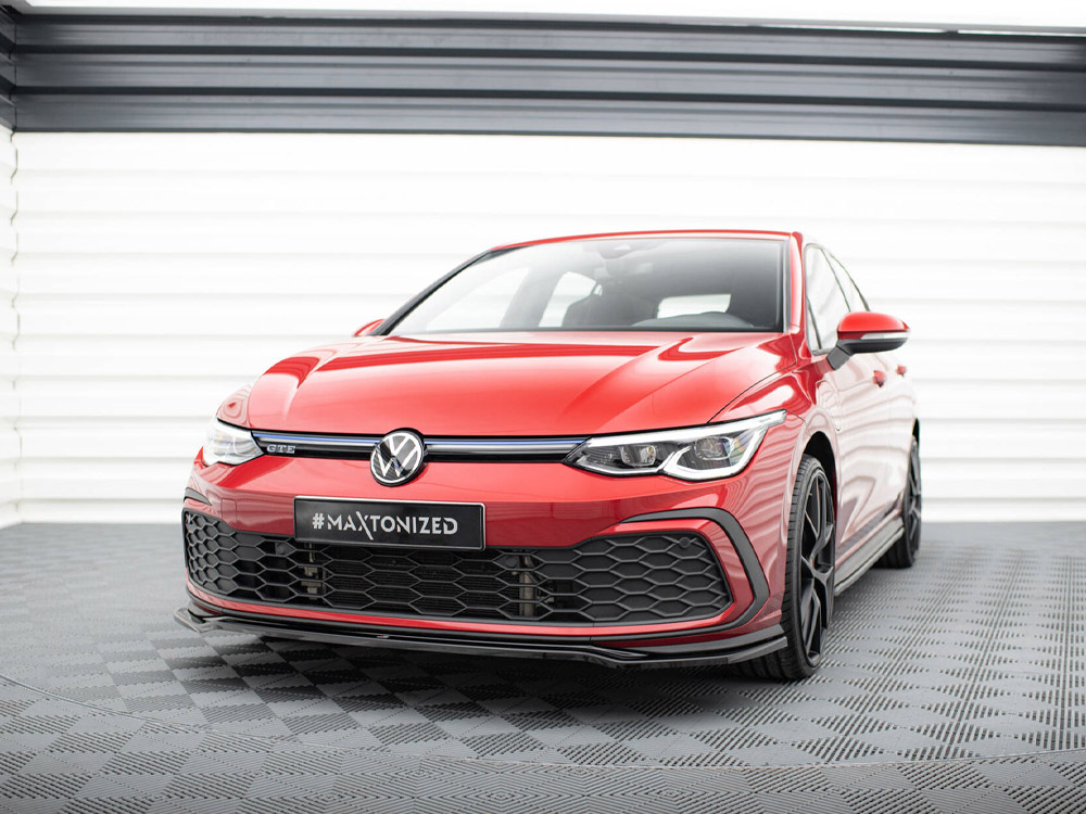 Maxton front splitter v4 volkswagen golf gti/gte/gtd/r-line mk8 2 Maxton front splitter v4 volkswagen golf gti/gte/gtd/r-line mk8 - image 2