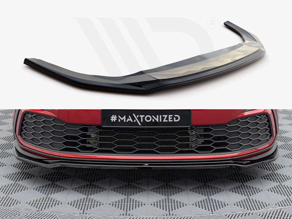 Maxton front splitter v4 volkswagen golf gti/gte/gtd/r-line mk8 1 Maxton front splitter v4 volkswagen golf gti/gte/gtd/r-line mk8