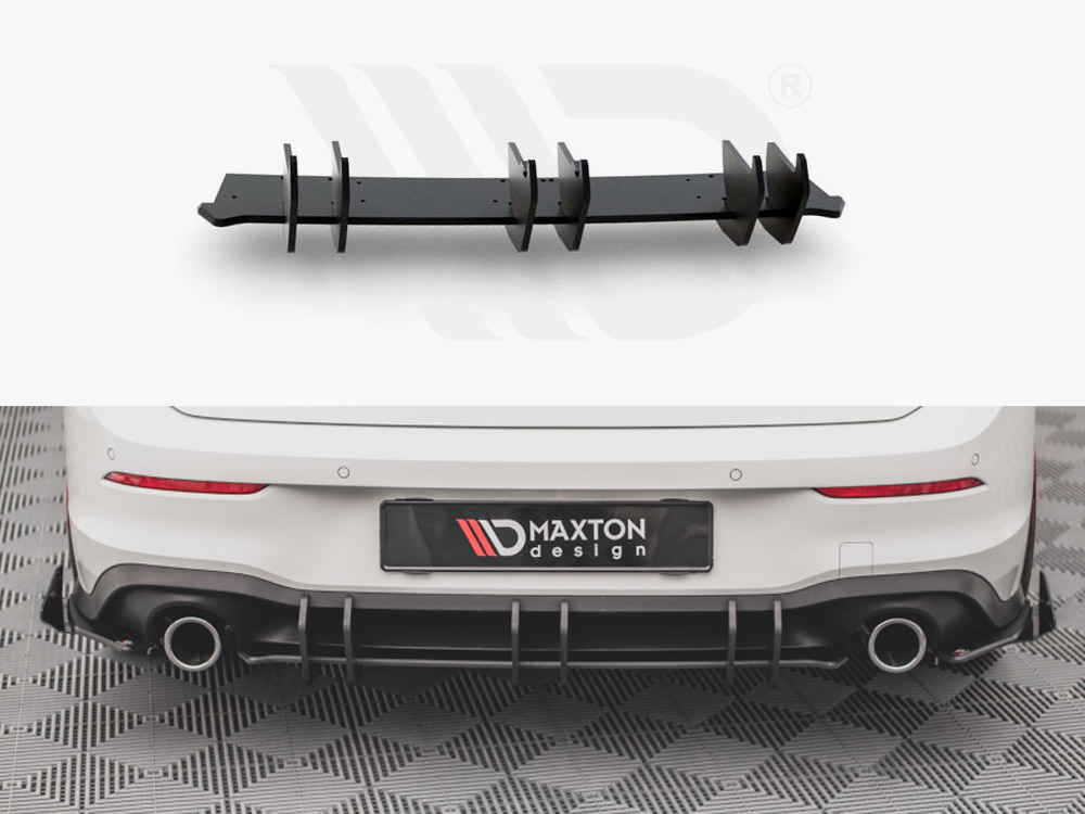 Maxton street pro rear diffuser v2 volkswagen golf mk8 gti 1 Maxton street pro rear diffuser v2 volkswagen golf mk8 gti
