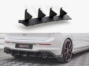 Maxton Street Pro Rear Diffuser V1 for VW Golf Mk8 GTI