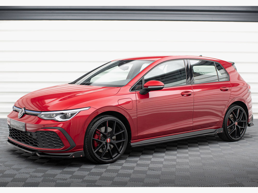 Maxton side skirts diffusers v2 + flaps for volkswagen golf gti / gte / gti clubsport / gtd / r-line mk8 2 Maxton side skirts diffusers v2 + flaps for volkswagen golf gti / gte / gti clubsport / gtd / r-line mk8 - image 2