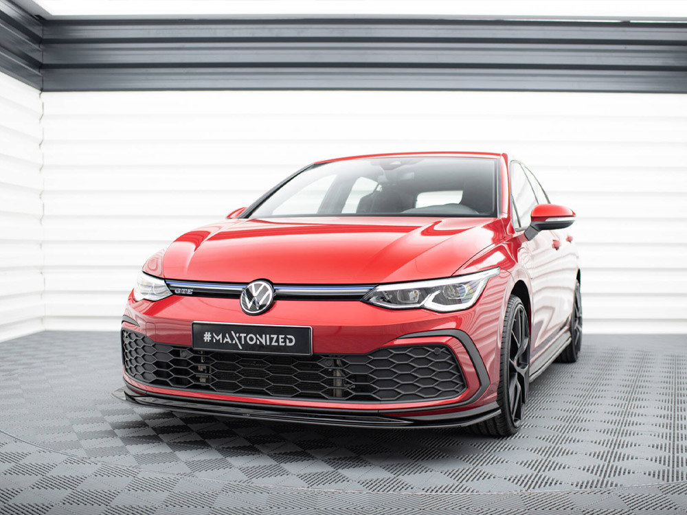 Maxton front splitter v5 volkswagen golf gti/gte/gtd/r-line mk8 2 Maxton front splitter v5 volkswagen golf gti/gte/gtd/r-line mk8 - image 2