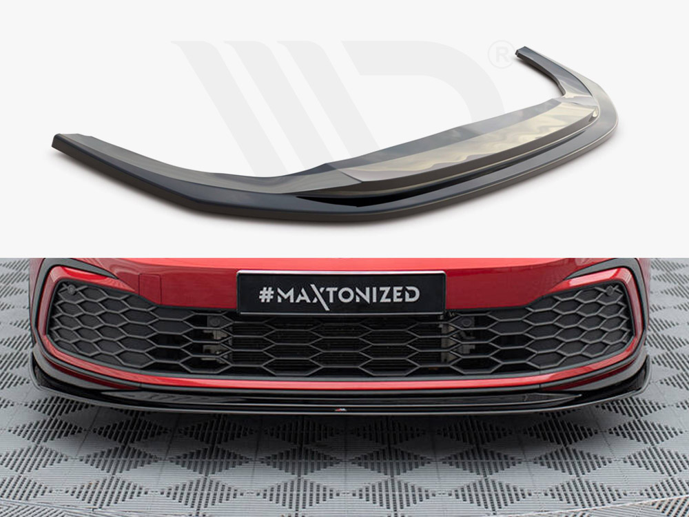 Maxton front splitter v5 volkswagen golf gti/gte/gtd/r-line mk8 1 Maxton front splitter v5 volkswagen golf gti/gte/gtd/r-line mk8