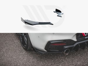 Maxton Street Pro Rear Side Splitters V3 + Flaps BMW 1 Series F20 M140i